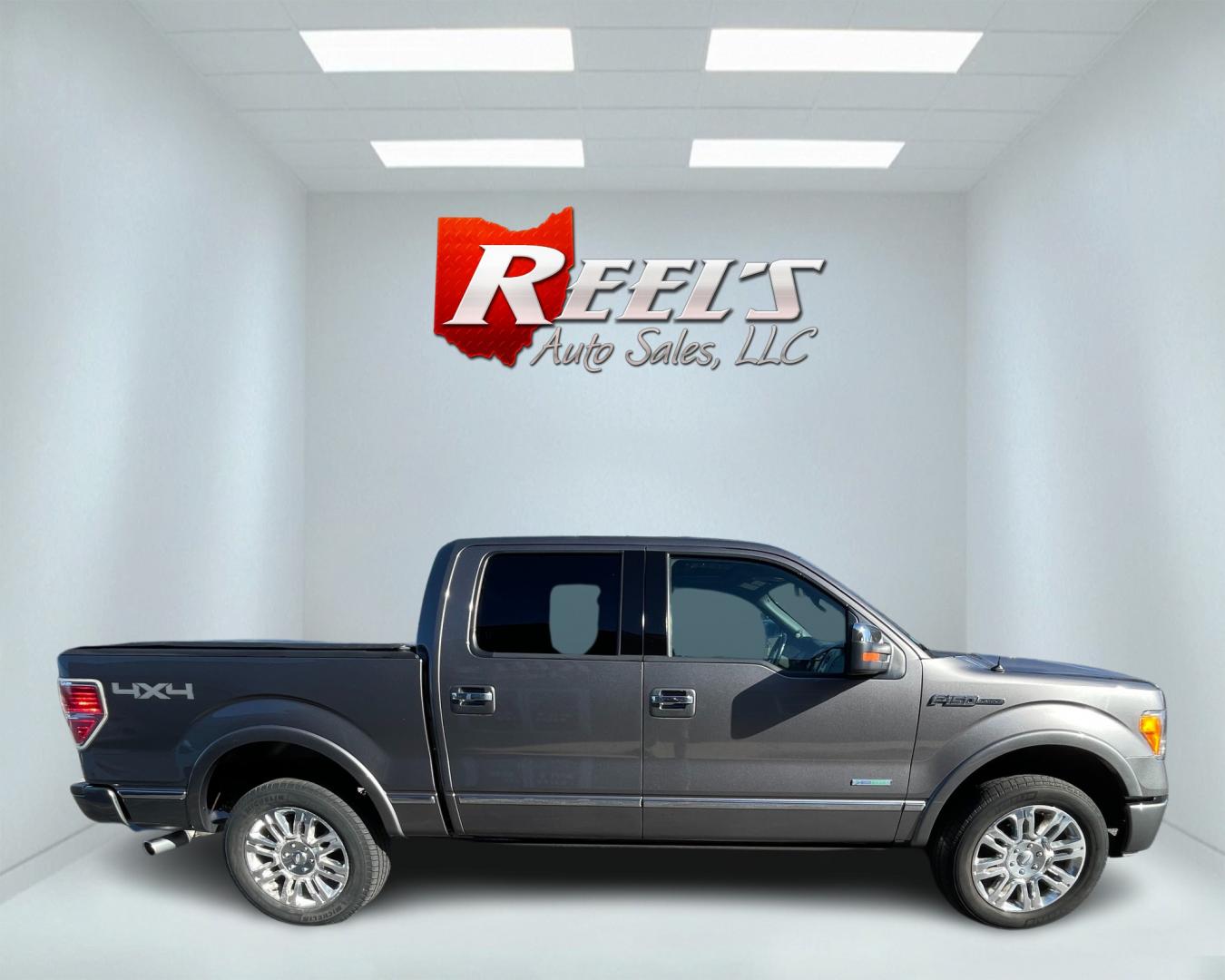 2012 Gray /Brown Ford F-150 Platinum Crew Cab 4WD (1FTFW1ET3CF) with an 3.5L V6 DOHC 24V TWIN TURBO engine, 6-Speed Automatic transmission, located at 11115 Chardon Rd. , Chardon, OH, 44024, (440) 214-9705, 41.580246, -81.241943 - Photo#7